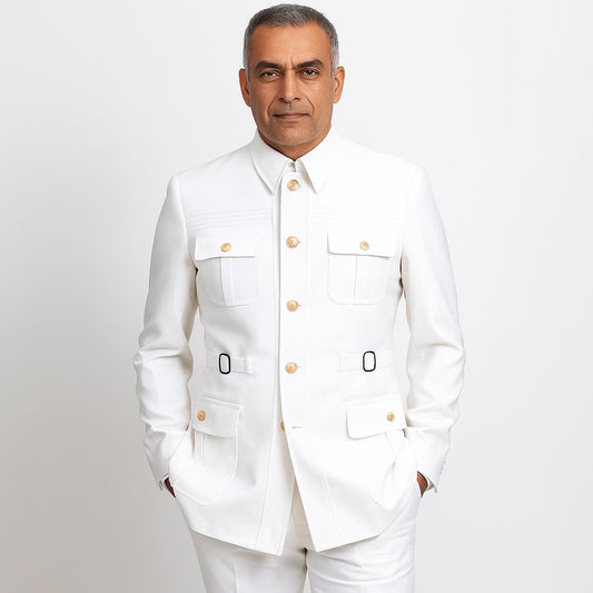 Turkish Long Sleeve Safari Suit
