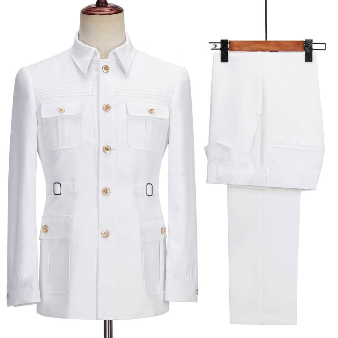 Turkish Long Sleeve Safari Suit